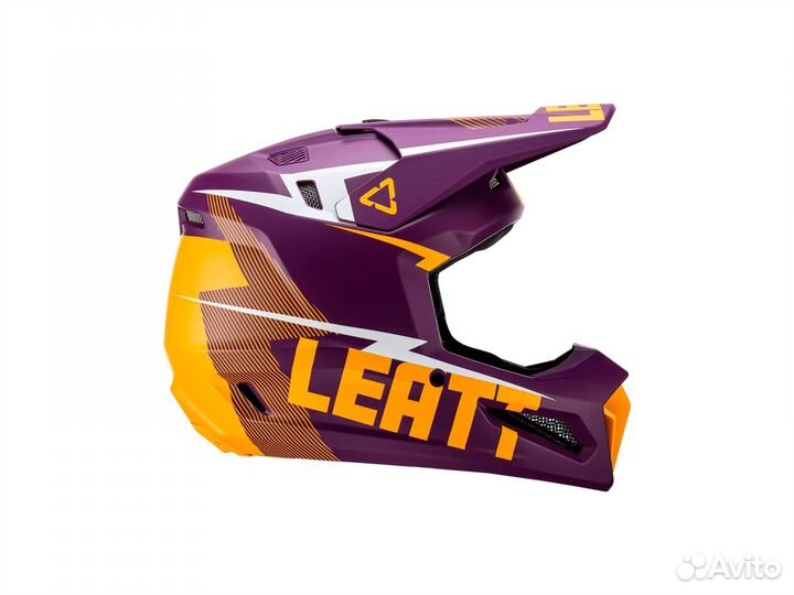 Шлем для эндуро Leatt Moto 3.5 Indigo 2023