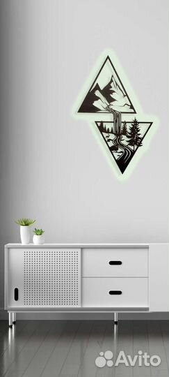 Панно на стену из дерева