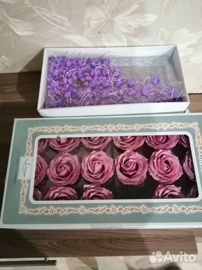 Мыльные цветы