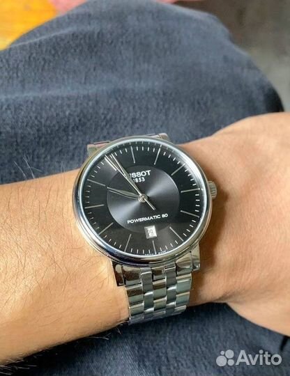 Часы tissot carson premium powermatic 80 ориг