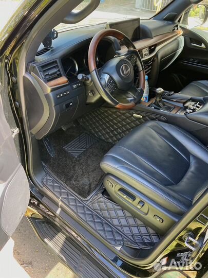 Коврики 3D в салон авто Lexus LX570 люкс класс