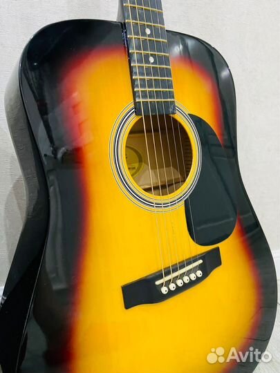 Акустическая гитара fender squier