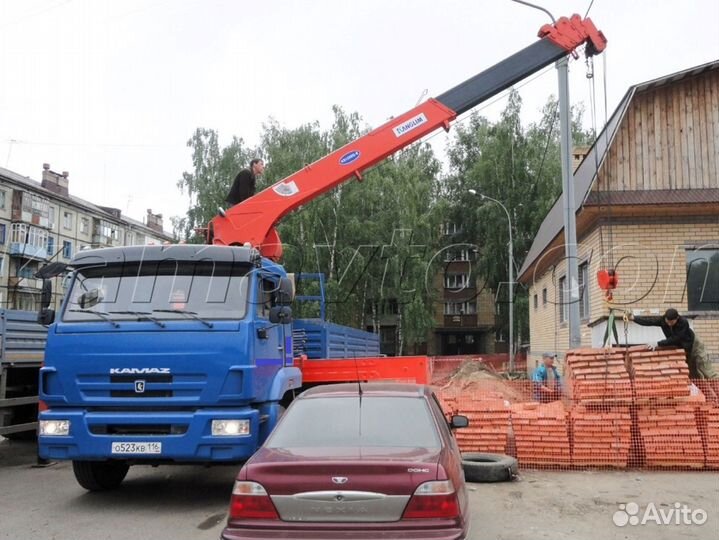 Услуги манипулятора камаз 10 тонн