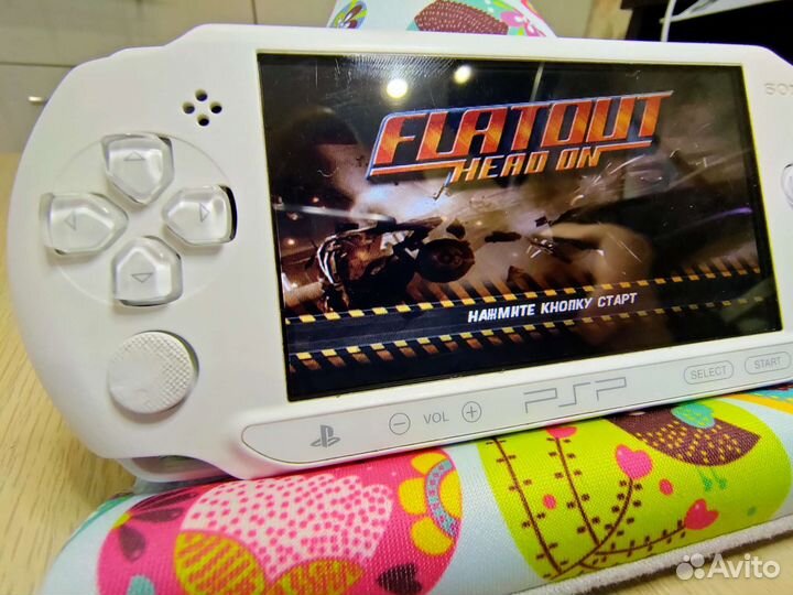 Sony PSP 2008 White 128GB Реальные игры/Подарок