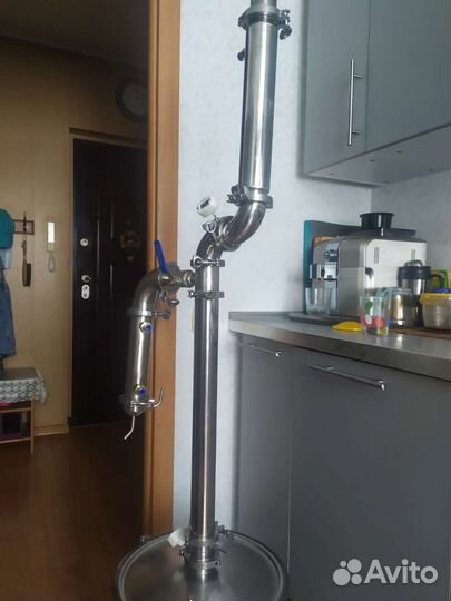 Бражно-ректификационная колонна 2 дюйма