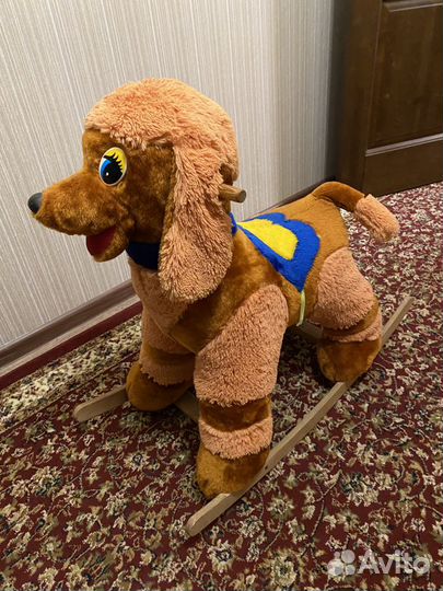 Детская лошадка качалка