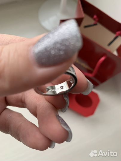 Кольцо Cartier фианиты