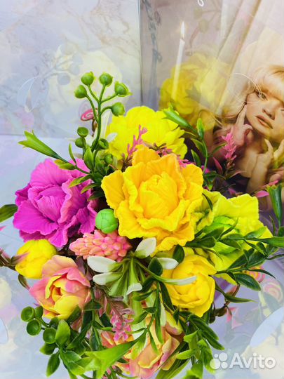 Букеты из мыла ручной работы