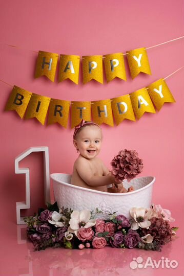 Фотосессия на годик для детей всё включено