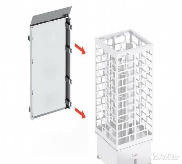 Защитное ограждение для печи Cubos sawo CUB-procov