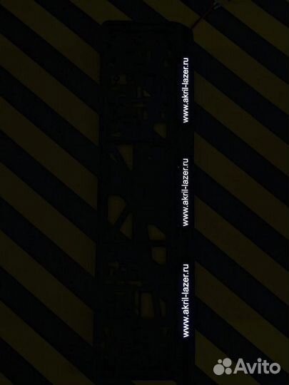 Рамка с led подсветкой по вашему дизайну