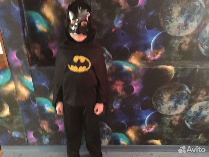 Новогодний костюм для мальчика Бэтмен