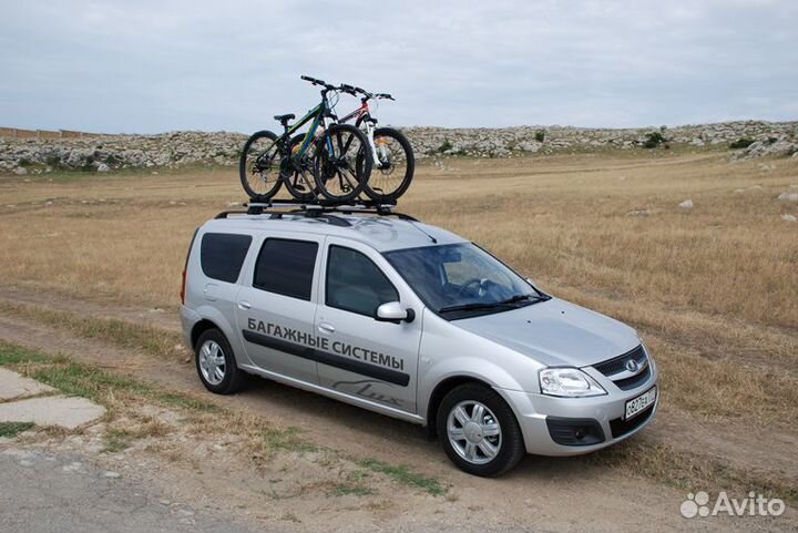 Велокрепление на крышу автомобиля
