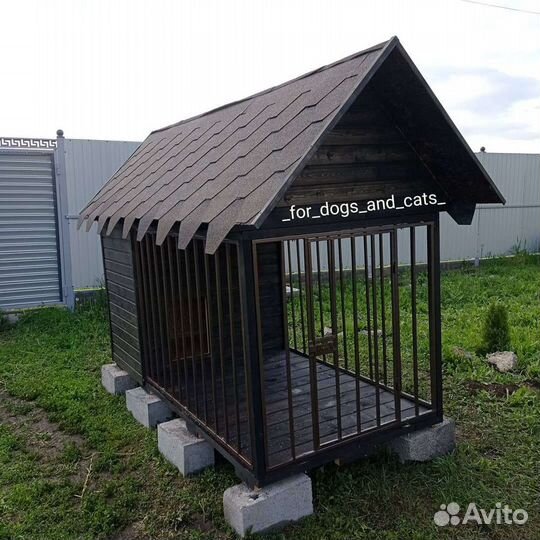 Вольер будка. Будка