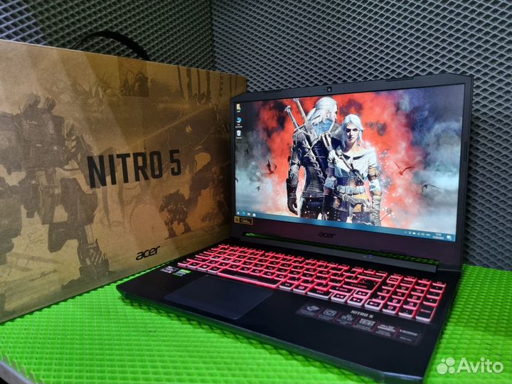 Ноутбук Acer Nitro Ryzen 5 5600/8/SSD/RTX 3060