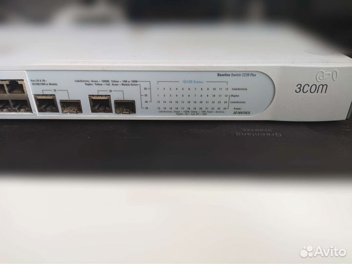 3com baseline switch 2226 plus