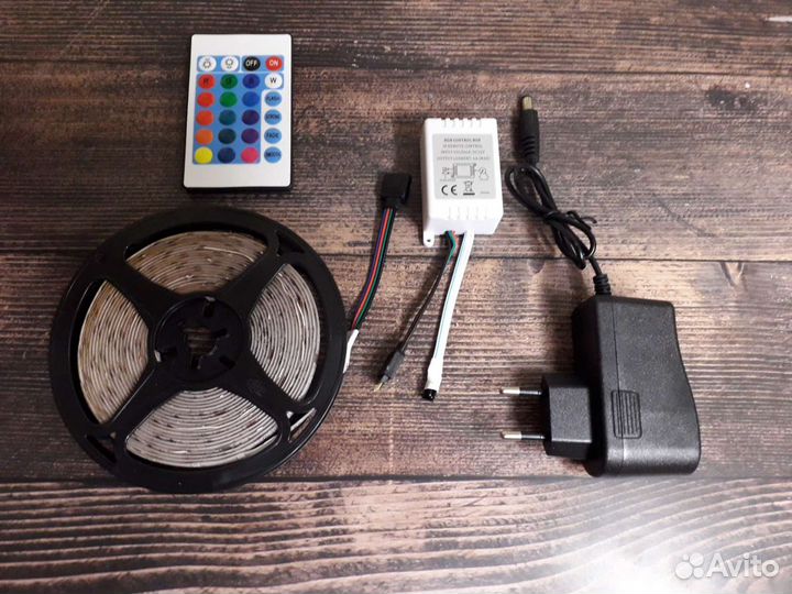 Лента светодиодная RGB с пультом
