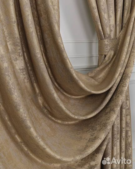 Комплект штор Мрамор в спальню/зал/комнату