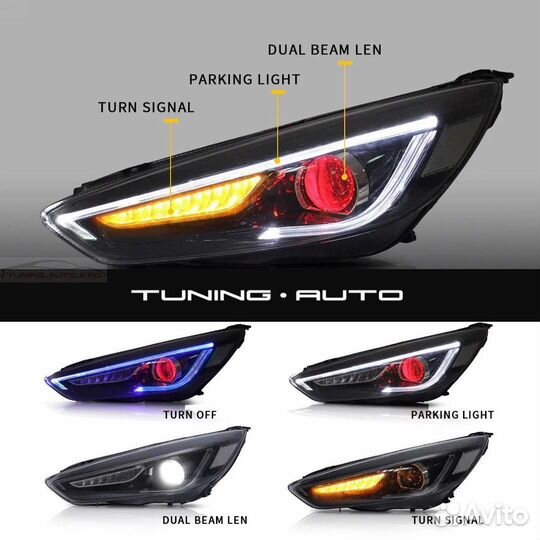 Фары Ford Focus LED L5658