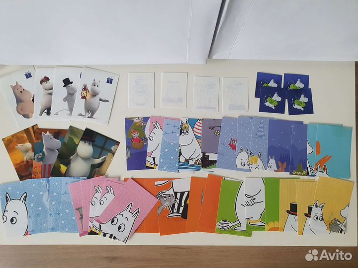 Наклейки муми тролли Лента