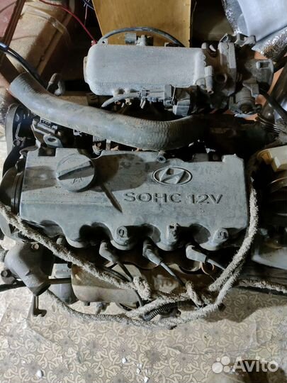 Двигатель на hyundai getz 1 3