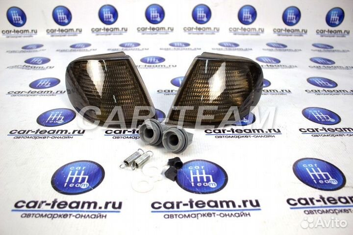 Поворотники черные тонированные на ваз 2113-14-15