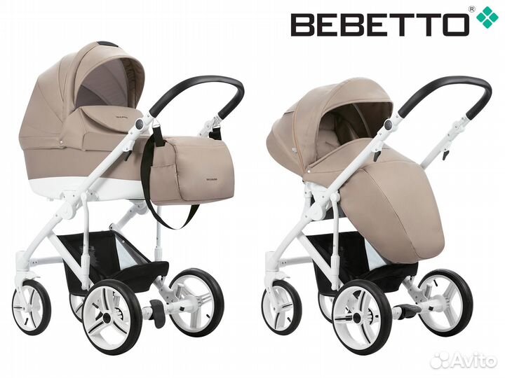 Детская коляска 2 в 1 Bebetto Magnum 148 BIA