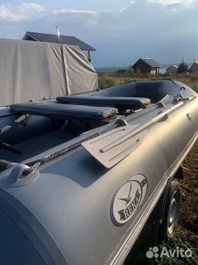 Лодка нднд 385 с мотором F9.9-20 Enduro 4т