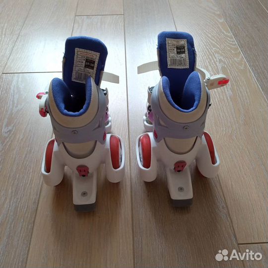 Роликовые коньки раздвижные Reaction.4 размера