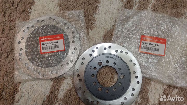 Тормозной диск Spacy 100 Lead 100 110 48