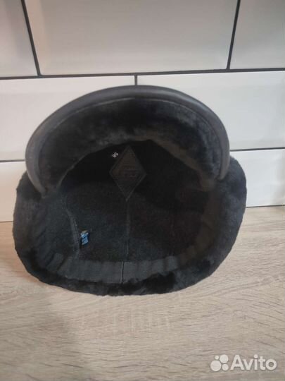 Кепка зимняя мужская кожа Россия