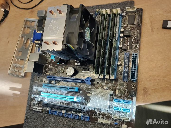 Компьютер intel core i5 3570K ram16гб ssd 512 гб