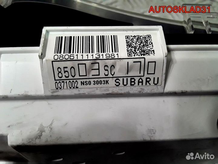 Панель приборов Subaru Forester S12 85003SC170