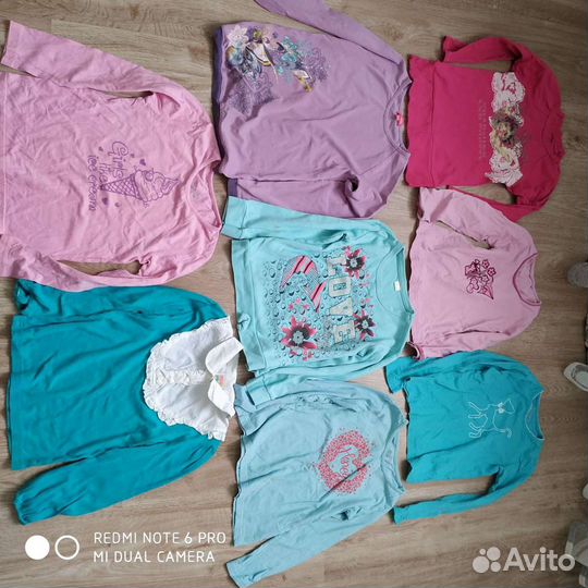 Вещи пакетом на девочку