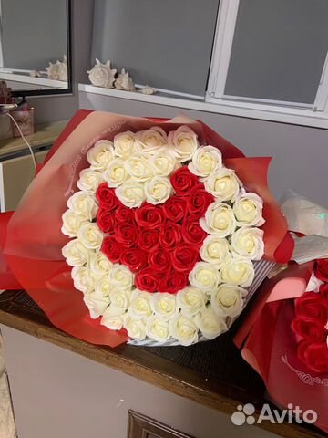 Цветы букет 53 розы