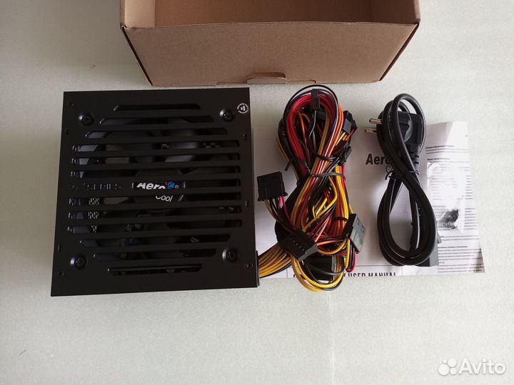 Блок питания для пк Aerocool VX plus 500W новый