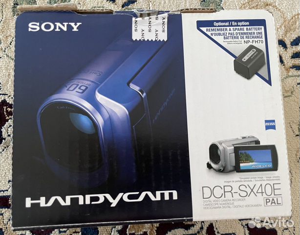 Продам видеокамеру Sony DCR-SX40E объявление продам
