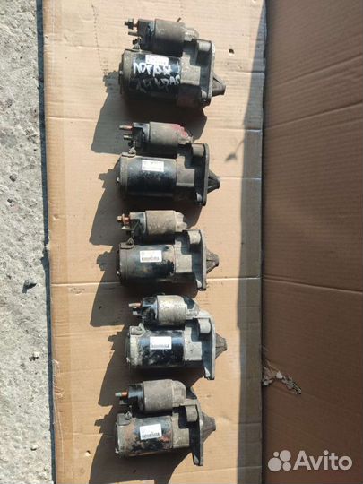 Стартер на Renault Logan 2006г 1,4MPI