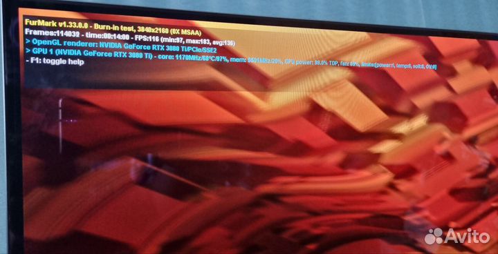 Видеокарта MSI Rtx 3080ti 12gb Ventus 3x