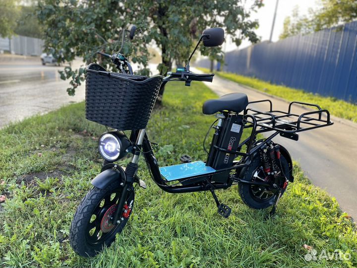 Электровелосипед monster venom black