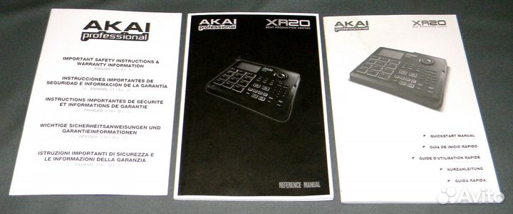 Инструкция пользователя драм-машины Akai RX20