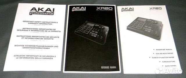 Инструкция пользователя драм-машины Akai RX20
