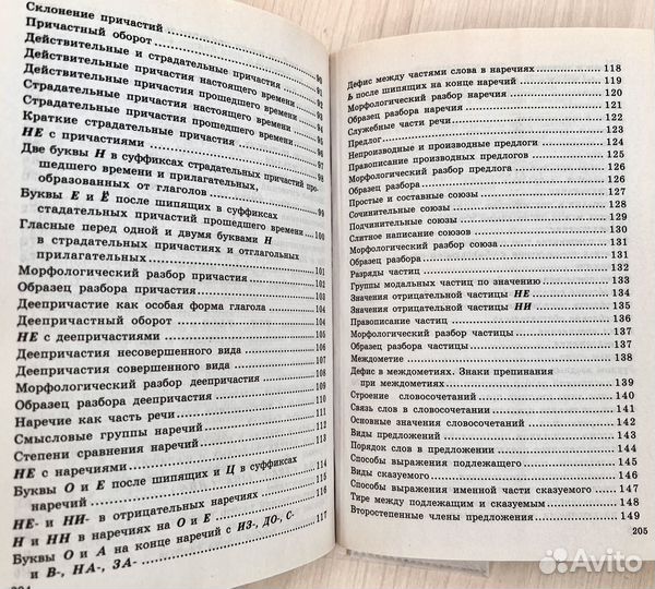 Сборник правил по русскому языку