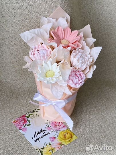 Букет из мыла