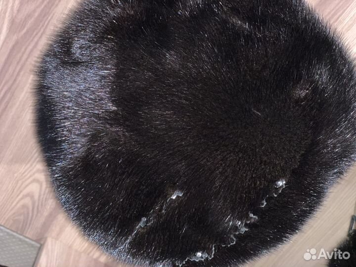 Женский норковый берет