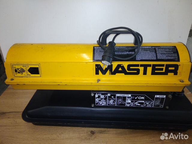 Дизельная тепловая пушка италия master на 20 кВ