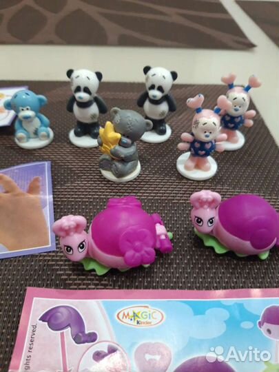 Разные игрушки из Киндера