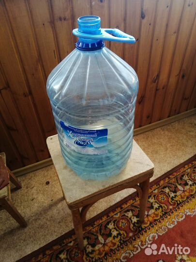 Бутыль 19 литров с ручкой