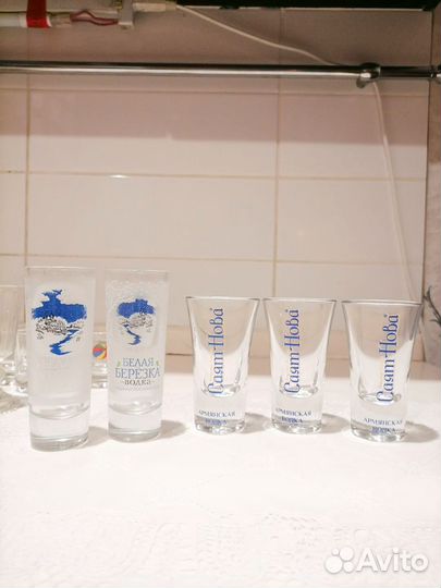 Бокалы для пива, крепких напитков