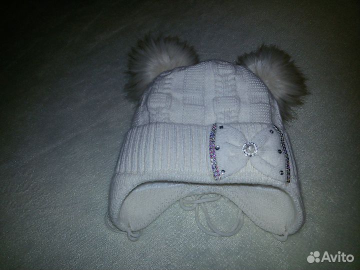 Теплая шапочка